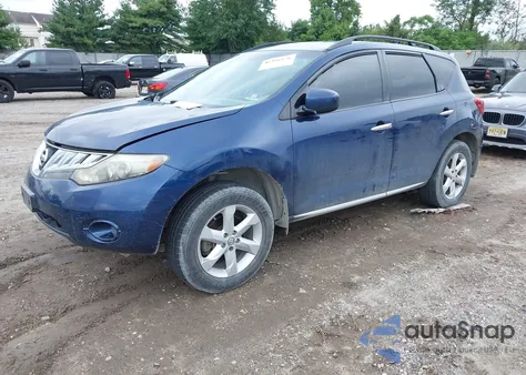 2009 Nissan Murano S from USA, damaged, VIN JN8AZ18W29W112337